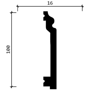 Плинтус DD701